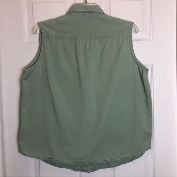 Denim Republic Vintage Sleeveless Blouse. Size L - Picture 7 of 7